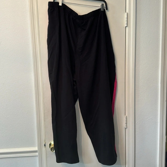 Women Within Side Stripe Cotton FrenchTerry Straight Leg Sweatpant Size 4X 34/36 - Picture 3 of 6